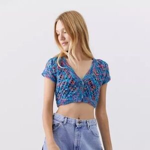 🥳Urban outfitters crochet crop top🥳